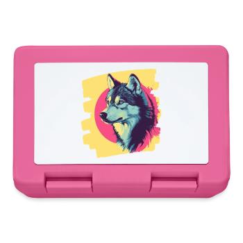 Husky - Lunchbox - pink - Front
