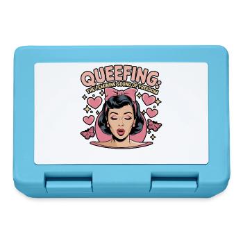 Queefing: Femme Freedom Pinup - Brotdose - Saphirblau - Vorne