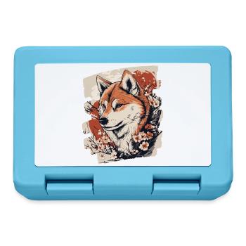 Shiba Inu - Lunchbox - sapphire blue - Front