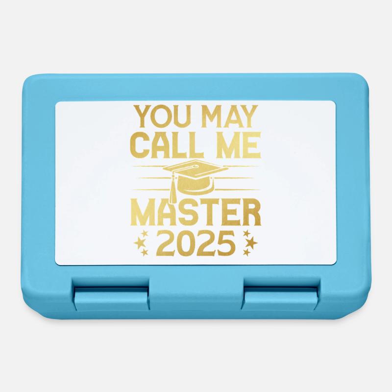 You May Call Me Masters 2025 - Lunchbox - sapphire blue