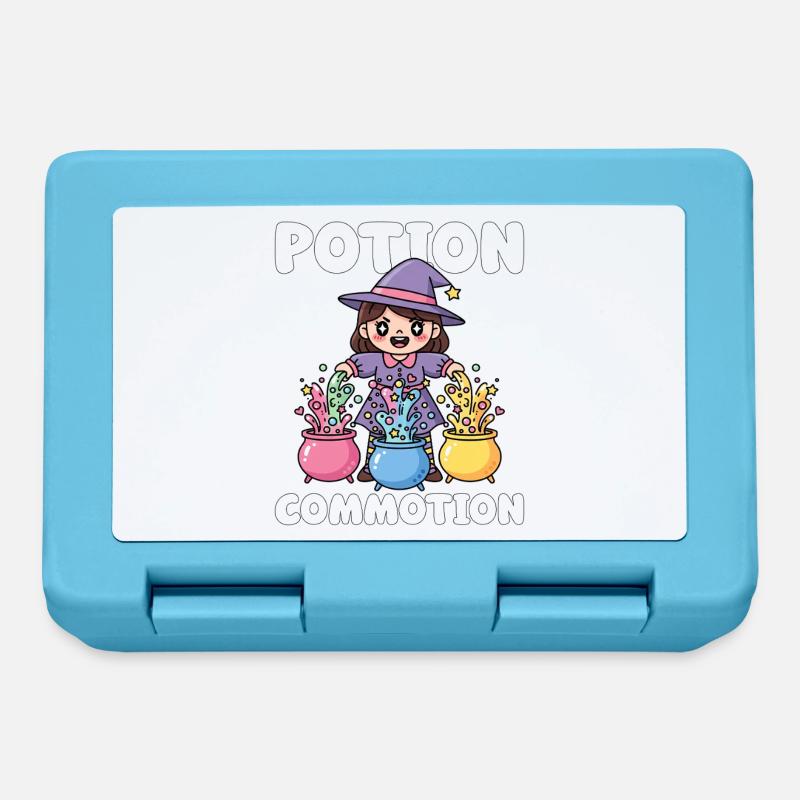 POTION COMMOTION - SORCIÈRE HALLOWEEN - Boîte à goûter - bleu saphir
