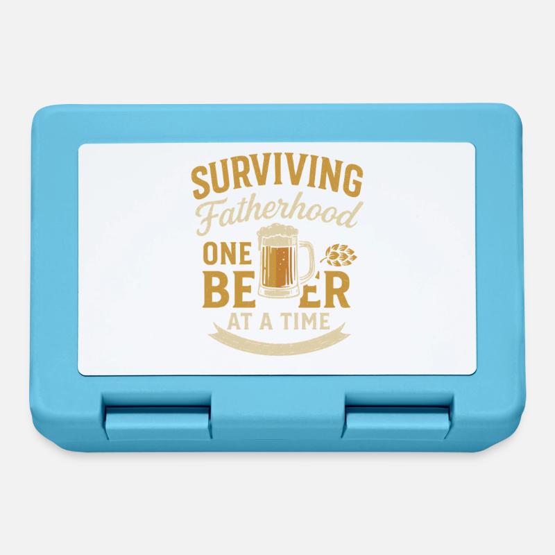 Planet before profit - Lunchbox - sapphire blue