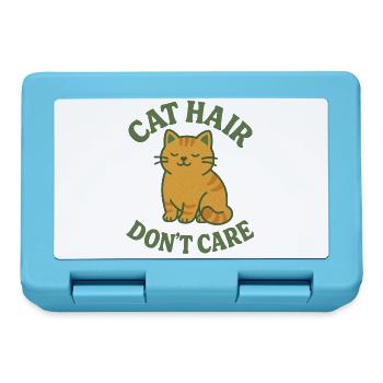 Cat Hair Don't Care - Lunchbox - sapphire blue - Front
