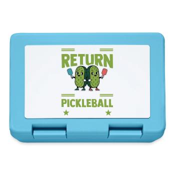 Pickleball Gurken Kombination Dinkball Outfit - Brotdose - Saphirblau - Vorne
