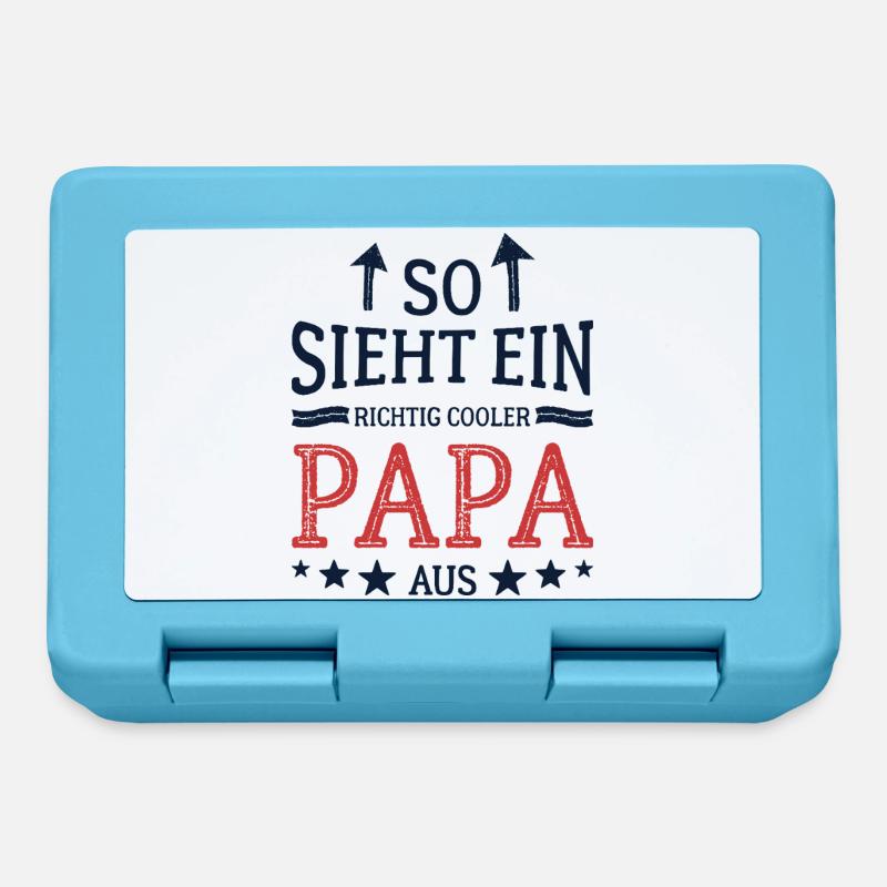 This is what a cool dad looks like Best Dad - Lunchbox - sapphire blue