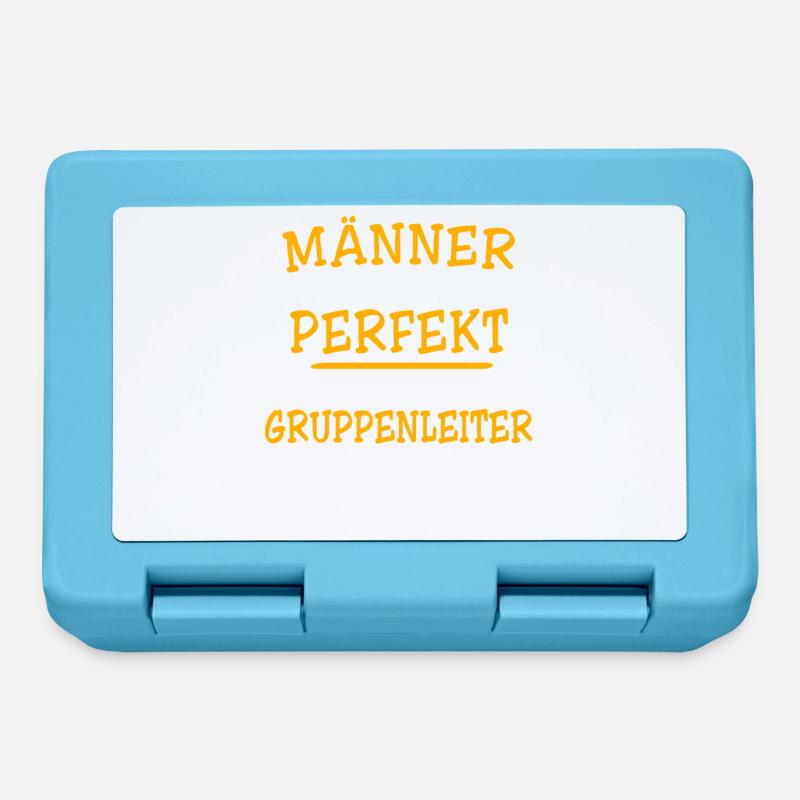 Gruppenleiter Sprüche - Brotdose - Saphirblau