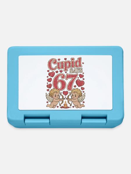 Cupid sagt 67 - Brotdose - Saphirblau