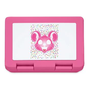 Souris de Carnaval | Femmes en costume partenaires - Boîte à goûter - rose - Devant