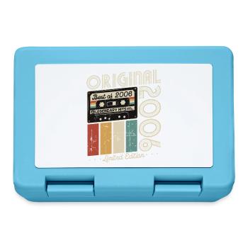 Original 2006 Vintage Vintage Birthday Retro - Lunchbox - sapphire blue - Front