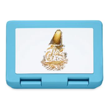 Dirtbike Dirt Bike Motocross - Lunchbox - sapphire blue - Front