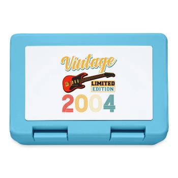 Vintage Guitar Limited Edition 2004 Art - Lunchbox - sapphire blue - Front