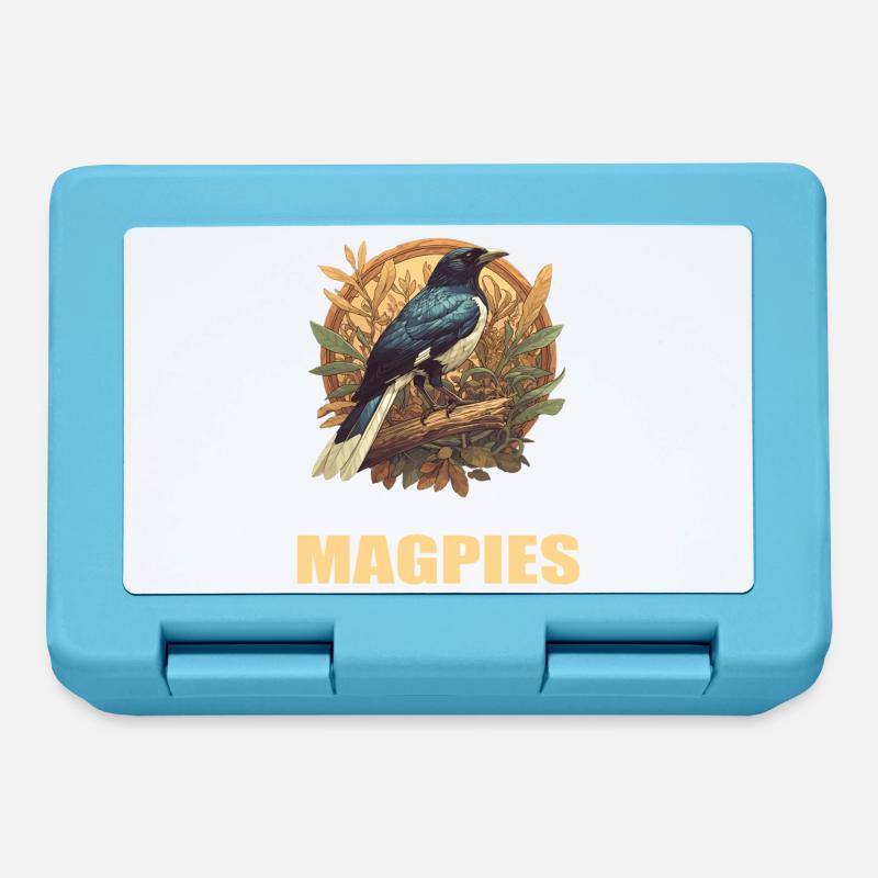 Pies Magpie - Boîte à goûter - bleu saphir