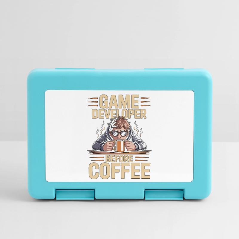 Game Developer Before Web Developer Coffee Lover Lunchbox
