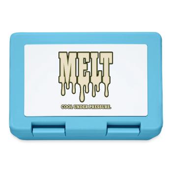 MELT – Refroidir sous pression | Humour sur le stress - Boîte à goûter - bleu saphir - Devant