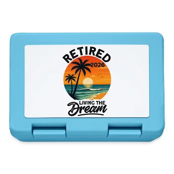 Retired 2027 Living The Dream - Brotdose - Saphirblau - Vorne