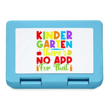 Pre K Teacher No App For That Kindergarten Teacher - Brotdose - Saphirblau - Vorne