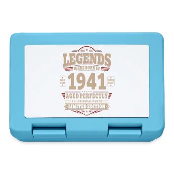 85th Birthday Gift Husband 1941 Vintage Retro - Lunchbox - sapphire blue - Front