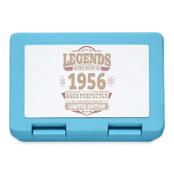 70th Birthday Gift Husband 1956 Vintage Retro - Lunchbox - sapphire blue - Front