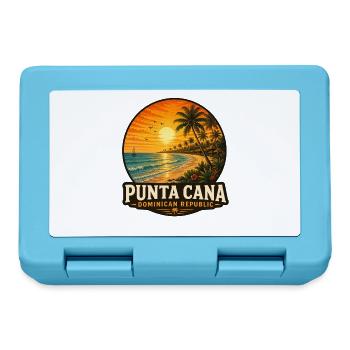 Punta Cana Dominican Republic Caribbean Holidays - Lunchbox - sapphire blue - Front