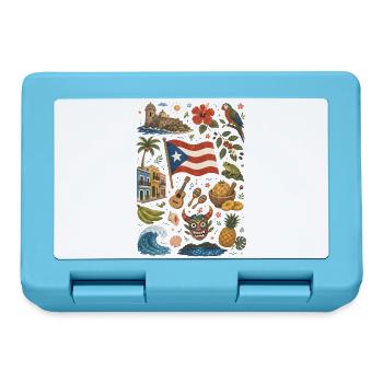 Puerto Rico | Caribbean, Music & Island Feeling - Lunchbox - sapphire blue - Front