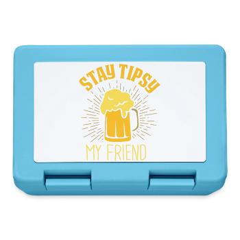 waiter bartender bartender bartender barchef - Lunchbox - sapphire blue - Front