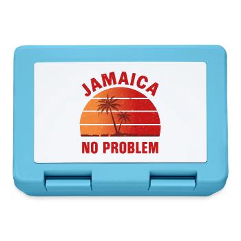 Jamaika Kein Problem - Brotdose - Saphirblau - Vorne