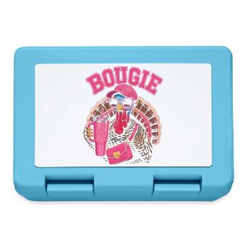 Pink Glamour-Türkei mit Accessoires - Brotdose - Saphirblau - Vorne