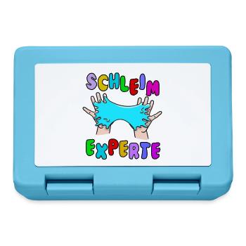Schleim Kinder Geschenk Slime Hobby basteln - Brotdose - Saphirblau - Vorne