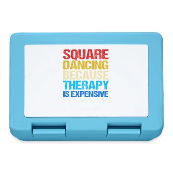 Square Dance - Brotdose - Saphirblau - Vorne