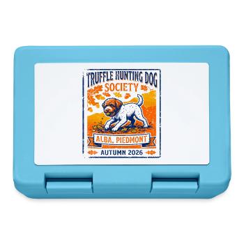 Truffle Hunting Dog Society Alba Piedmont - Brotdose - Saphirblau - Vorne