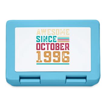 Großartig seit Oktober 1996, 30-jährigem Jubiläum - Brotdose - Saphirblau - Vorne