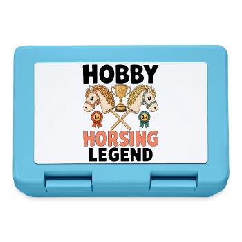 Hobby Horsing Legend - Brotdose - Saphirblau - Vorne