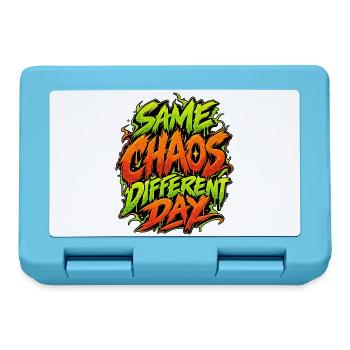 Same Chaos Different Day - Brotdose - Saphirblau - Vorne