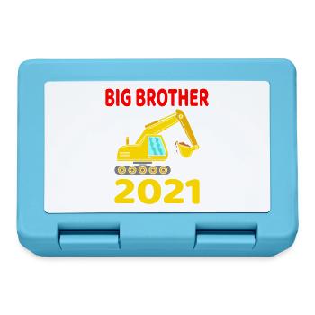 Big Brother 2021 Bagger Großer Bruder 2021 Bald - Brotdose - Saphirblau - Vorne