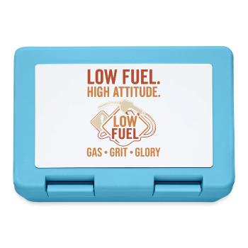 Low Fuel High Attitude Hot Rod Gas Grit Glory - Brotdose - Saphirblau - Vorne