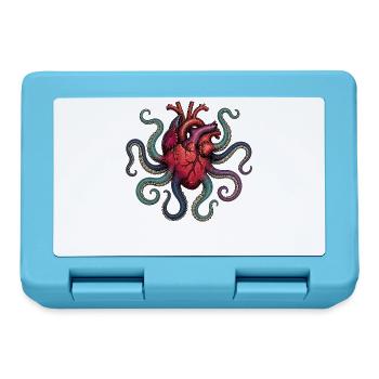 Anatomical Heart Octopus - Brotdose - Saphirblau - Vorne