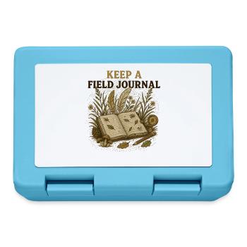 Keep A Field Journal Naturjournal - Brotdose - Saphirblau - Vorne