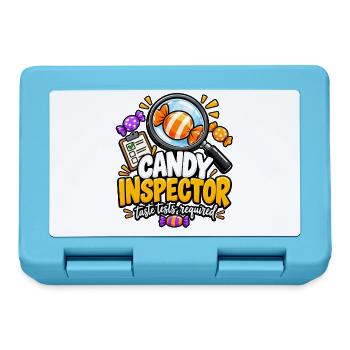 Candy Inspector Taste Tests - Brotdose - Saphirblau - Vorne