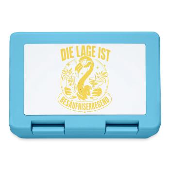 Die Lage ist besäufniserregend - Brotdose - Saphirblau - Vorne