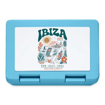 Ibiza Sun Surf 2027 - Brotdose - Saphirblau - Vorne