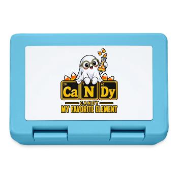 Geister Candy Elemente Design - Brotdose - Saphirblau - Vorne