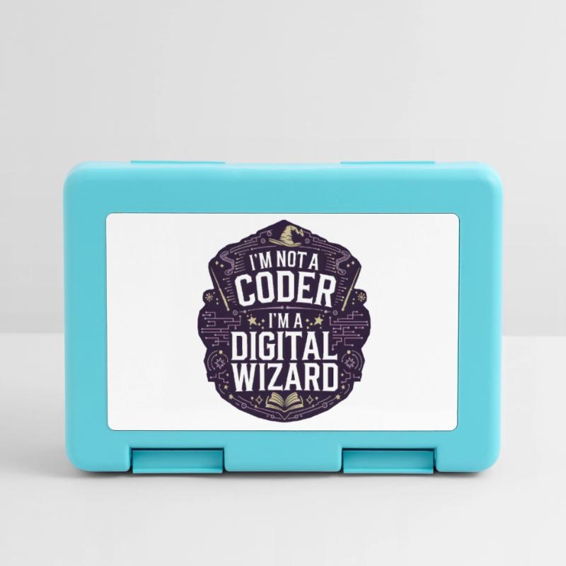 I'm Not a Coder I'm a Digital Wizard Programmierer Brotdose