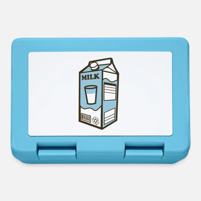 Sac de lait - Boîte à goûter - bleu saphir