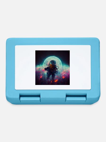Astronaut - Brotdose - Saphirblau