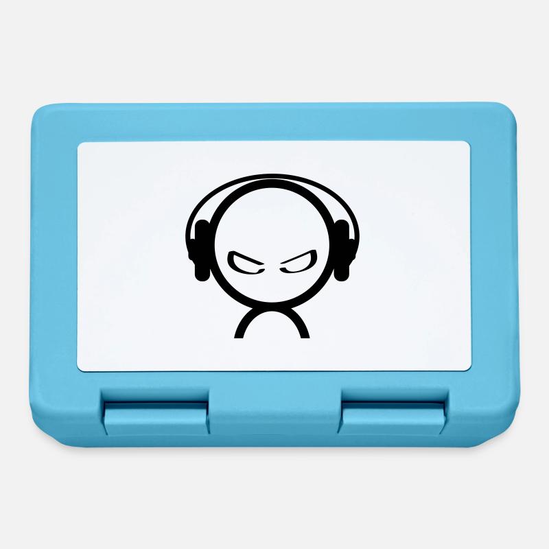dj - Lunchbox - sapphire blue