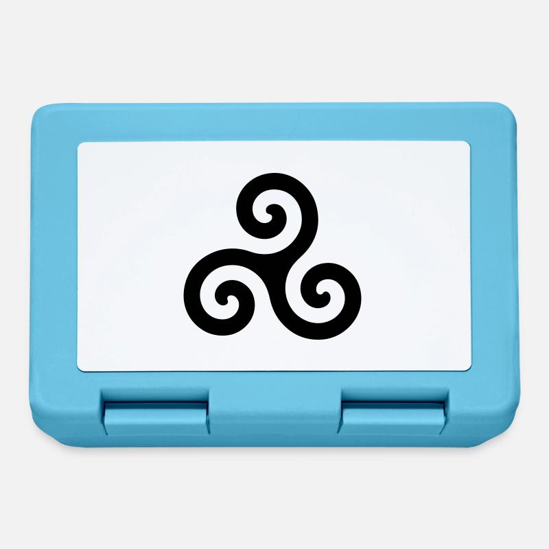 symbole celtique - Boîte à goûter - bleu saphir