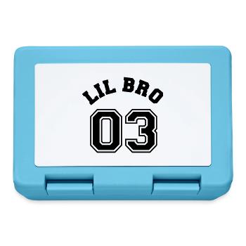 Lil Bro 03 - Little Brother - Lunchbox - sapphire blue - Front