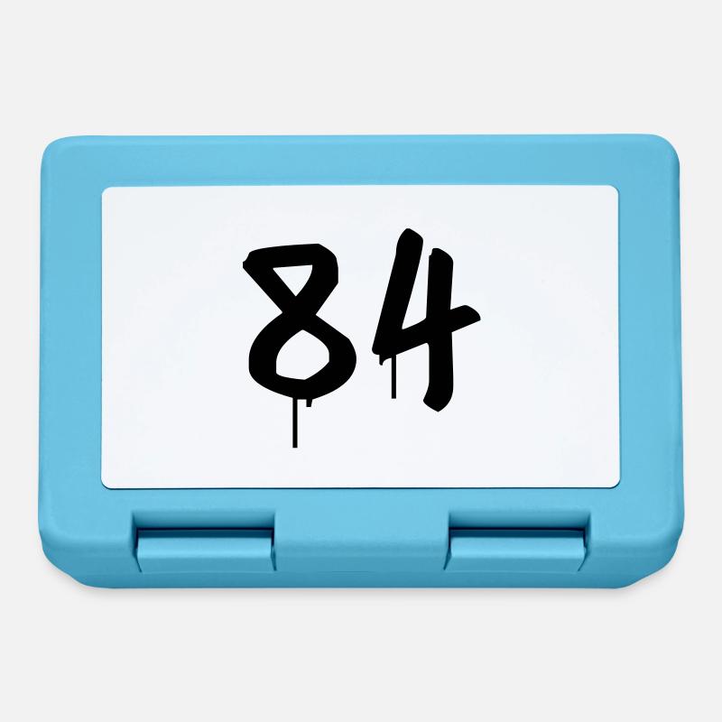 Graffiti : 84 - Lunchbox - sapphire blue