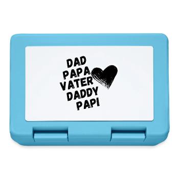 Dad, Dad, Father - Father's Day Gift - Lunchbox - sapphire blue - Front