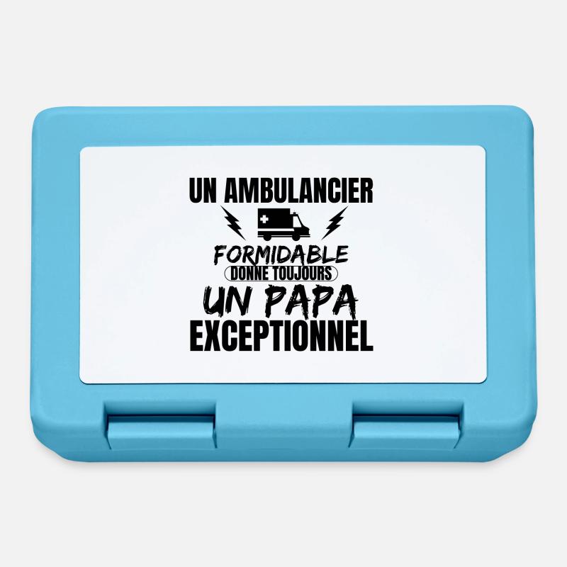 A FORMIDABLE PARAMEDIC - Lunchbox - sapphire blue